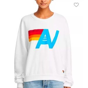 Aviator Nation crewneck logo sweatshirt